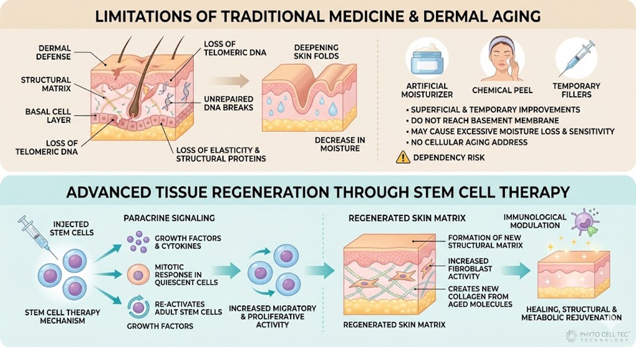 Figure 1: The Mechanism of Advanced Tissue Regeneration through Stem Cell Therapy