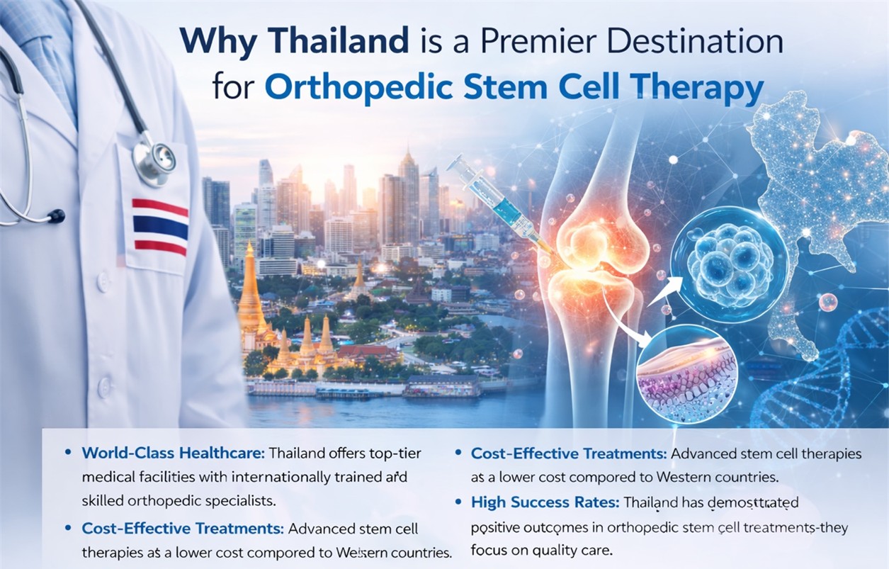 Figure 2: Thailand as a Destination for Orthopedic Stem Cell Therapy