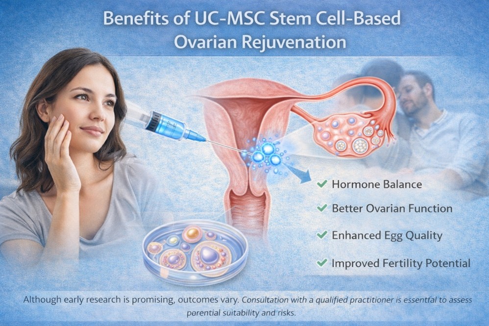 Figure 2: Benefits of UC-MSC Stem Cell-Based Ovarian Rejuvenation