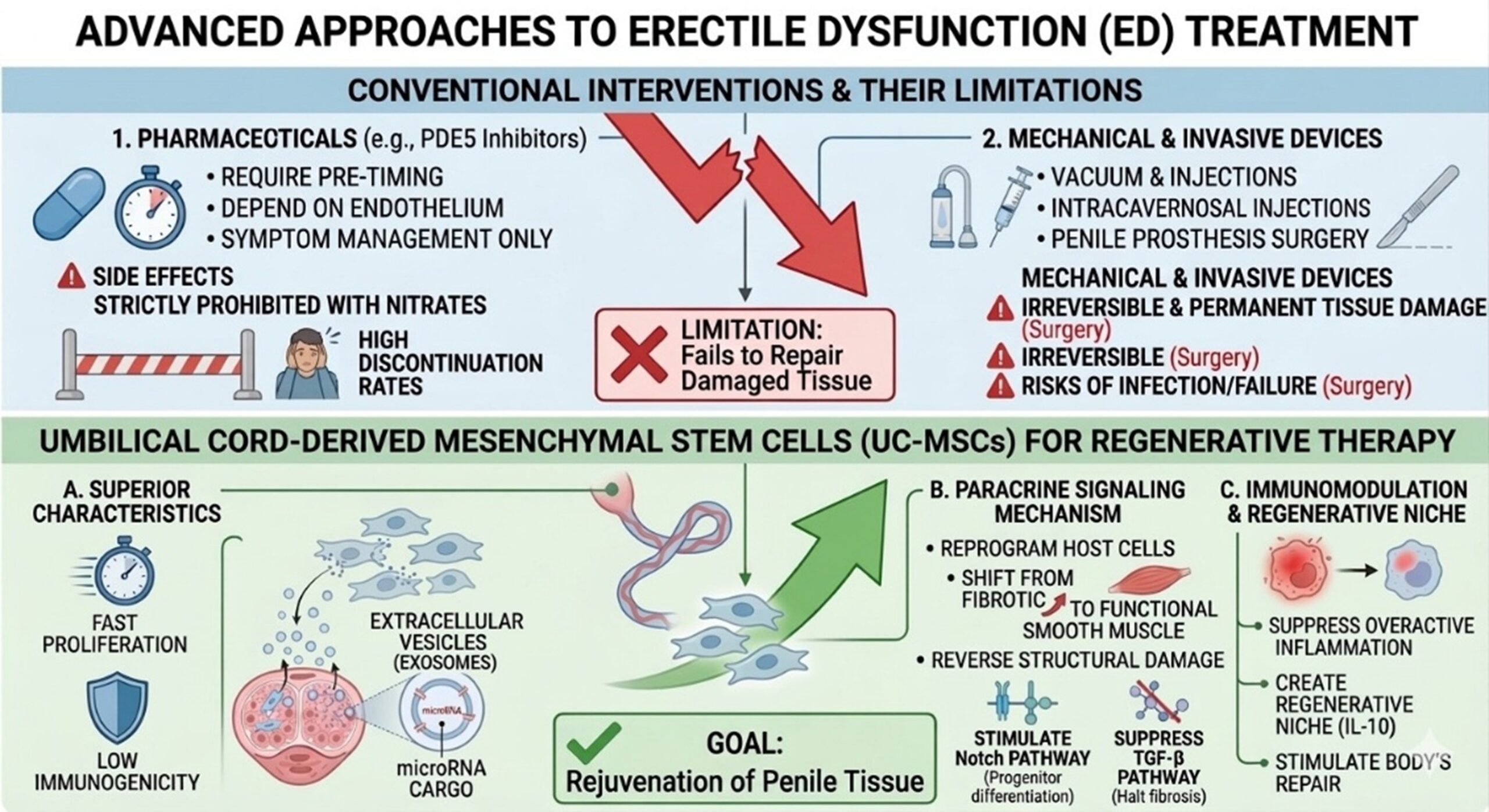 Figure 2: Advanced Approaches to Erectile Dysfunction Treatment