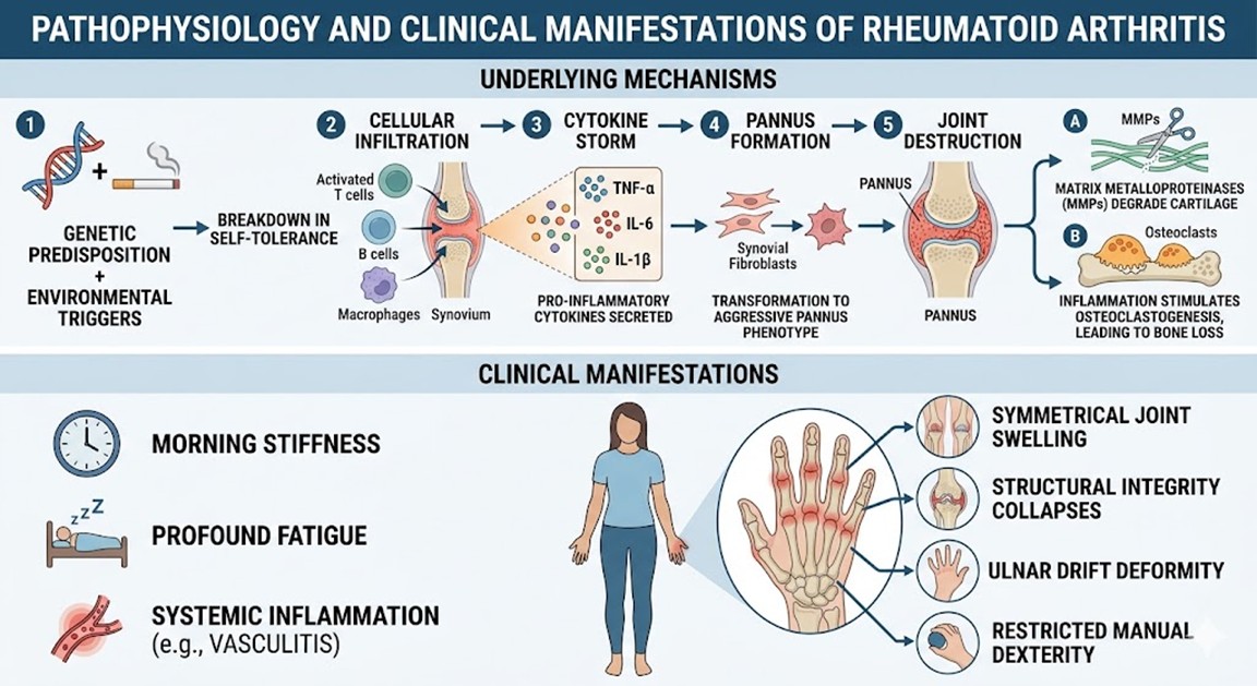 Figure 1: Pathophysiological Mechanisms and Clinical Manifestations