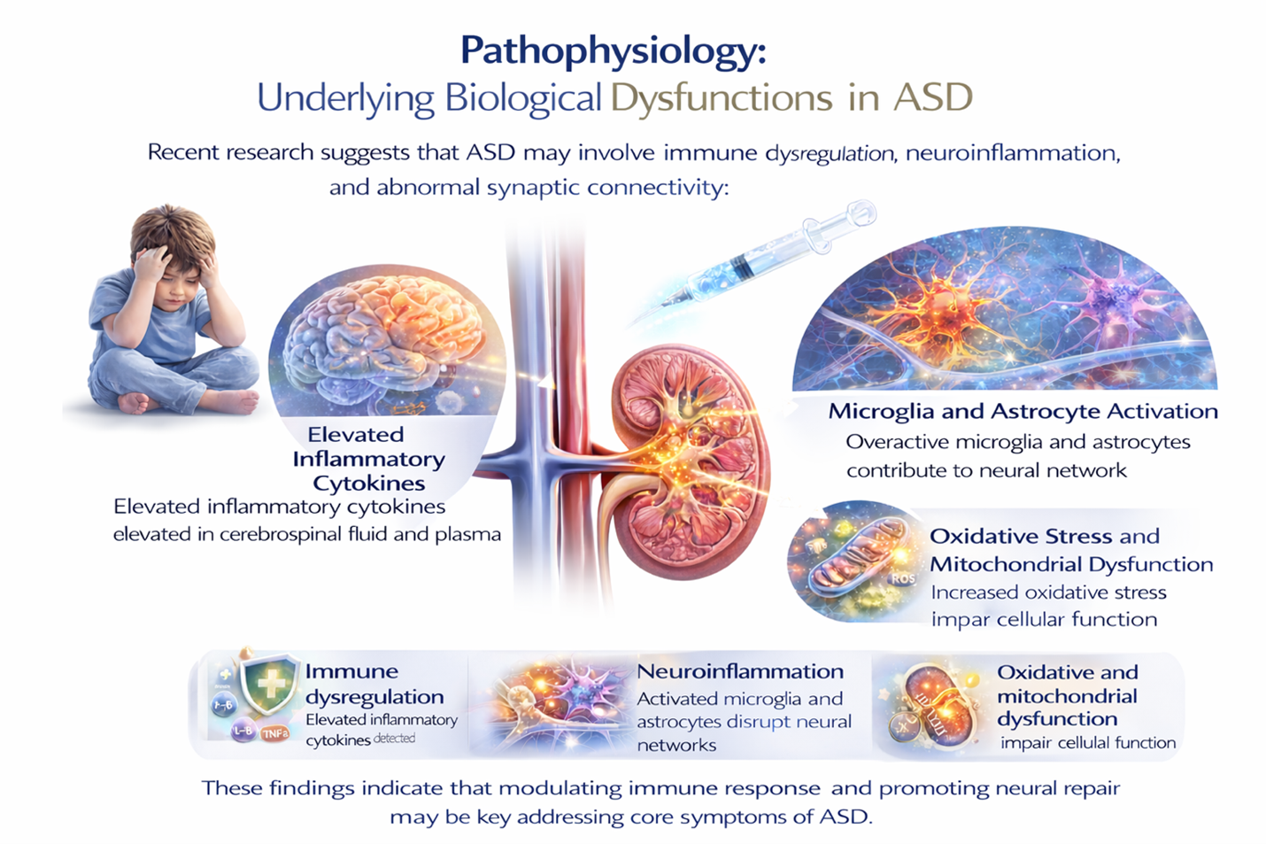 Figure 2: UC-MSC Delivery Methods for Autism Spectrum DisorderFigure 2: UC-MSC Delivery Methods for Autism Spectrum Disorder
Conceptual diagram illustrating intravenous and intrathecal administration routes used in regenerative therapy protocols for ASD.