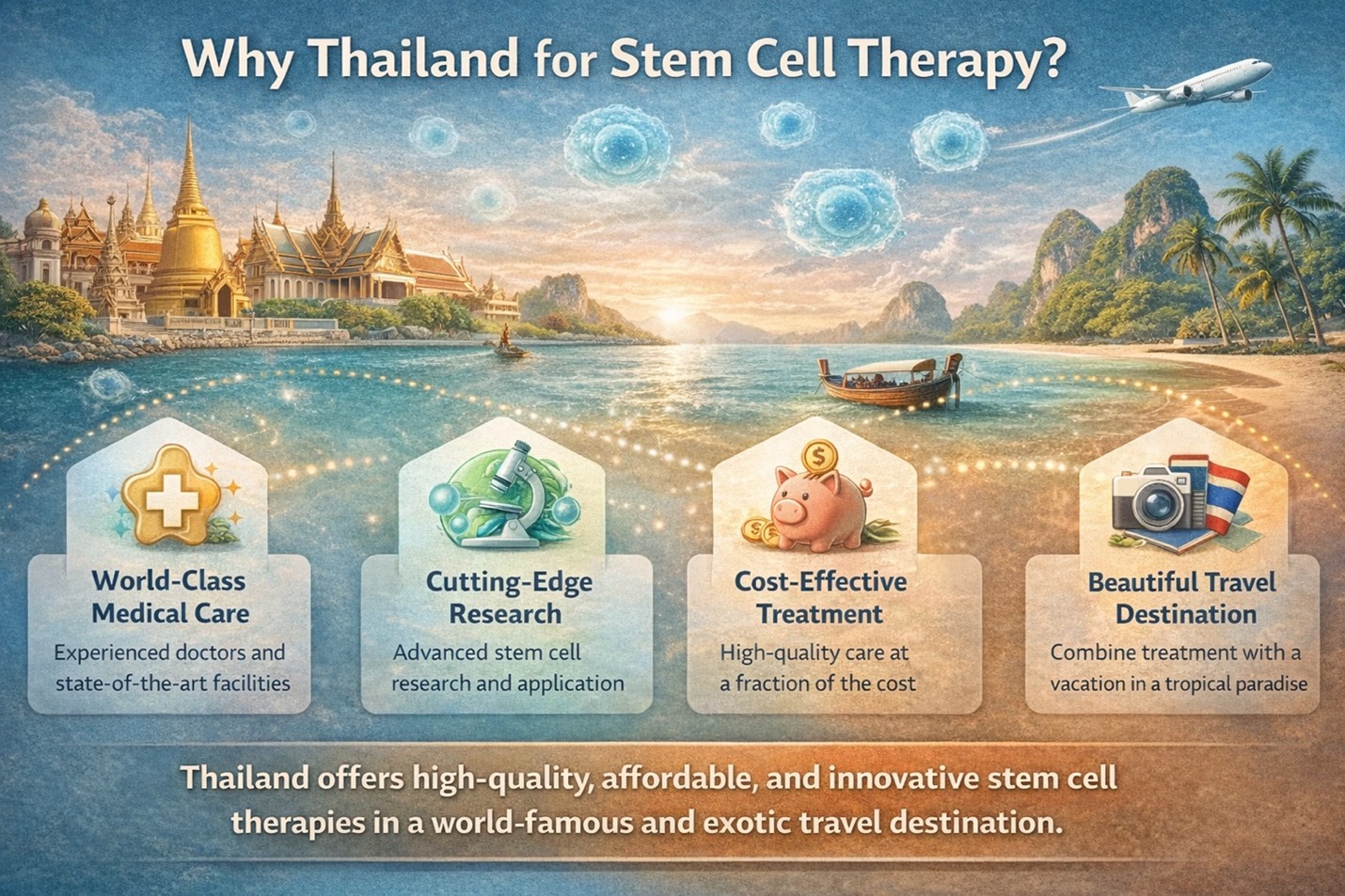 Figure A: Thailand has become a leading destination for stem cell therapy, combining advanced medical care, experienced professionals, and internationally recognized hospitality.