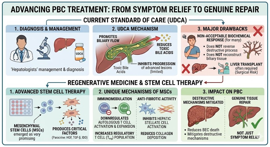 Figure 2: Advanced PBC treatment
