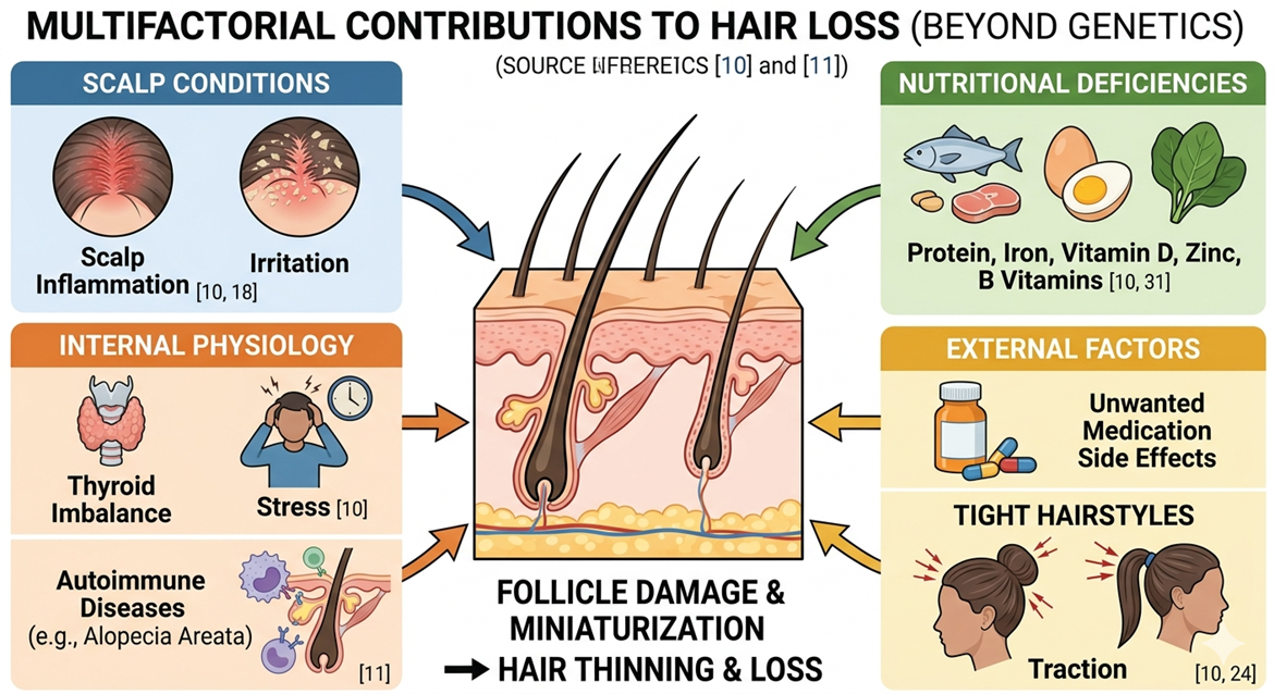 What Can Help Reduce Hair Loss?