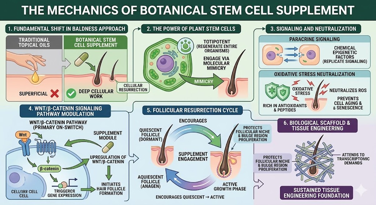 Figure 1: The Mechanics of Botanical Stem Cell Supplement