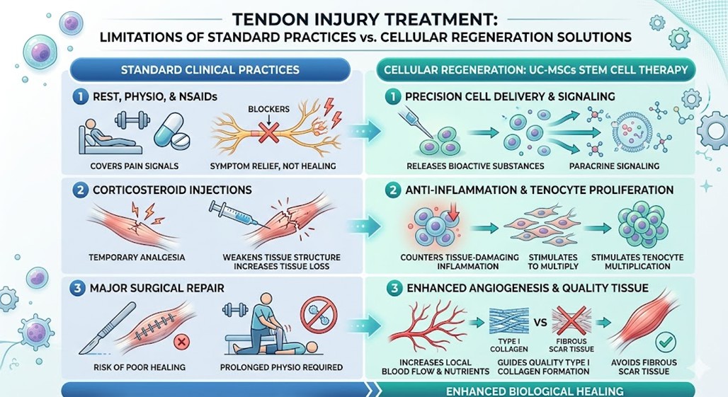 Figure 1: Advantages of Cellular Regeneration through Stem Cell Therapy