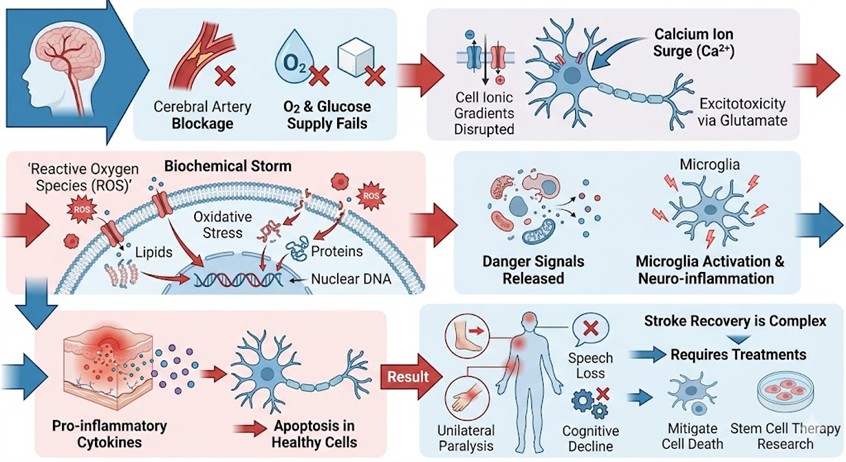 Figure 1: stroke disease mechanism