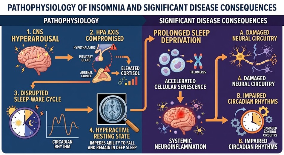 Figure 1: Pathophysiology and Significant Disease Consequences