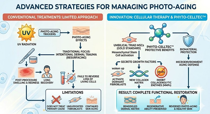Figure 2: Advanced Strategies for Managing Photo-aging