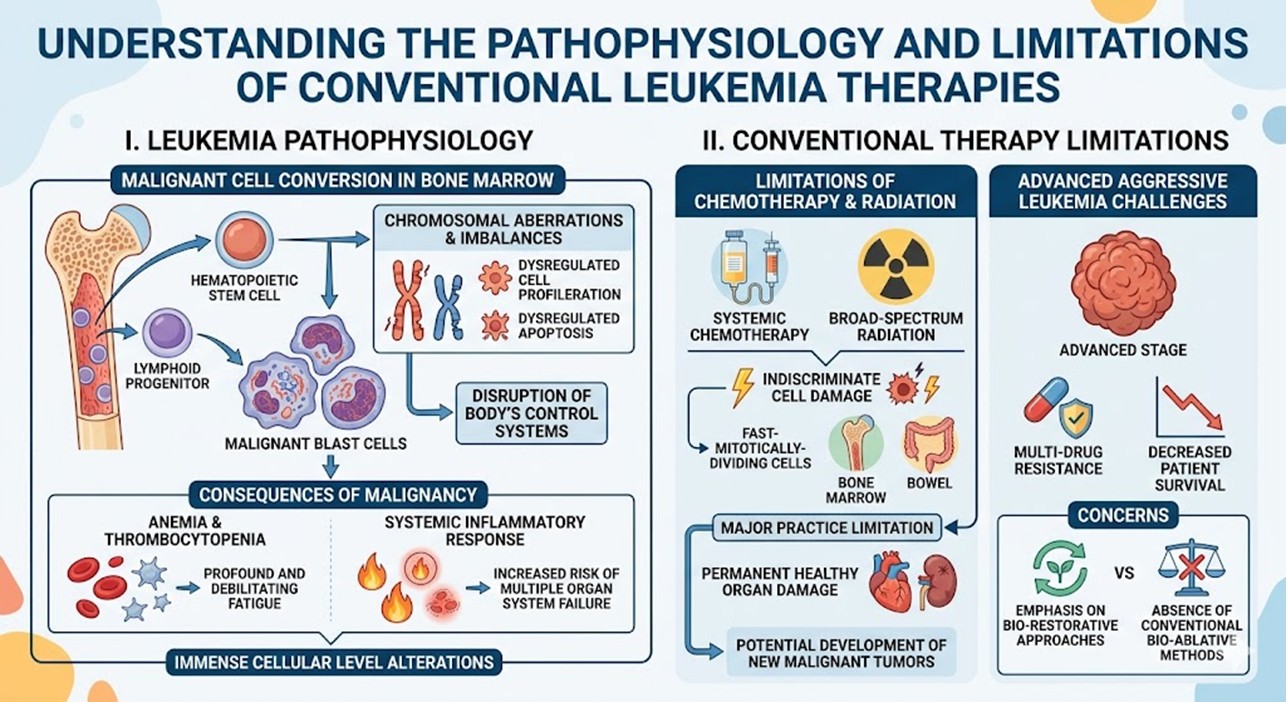 Figure 1: Understanding the Pathophysiology and Limitations of Conventional Therapeutic Modalities in Modern Oncology