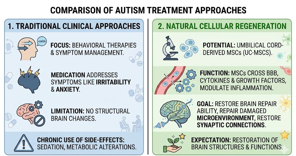 Figure 1: Comparisons of Autism Treatment Approaches