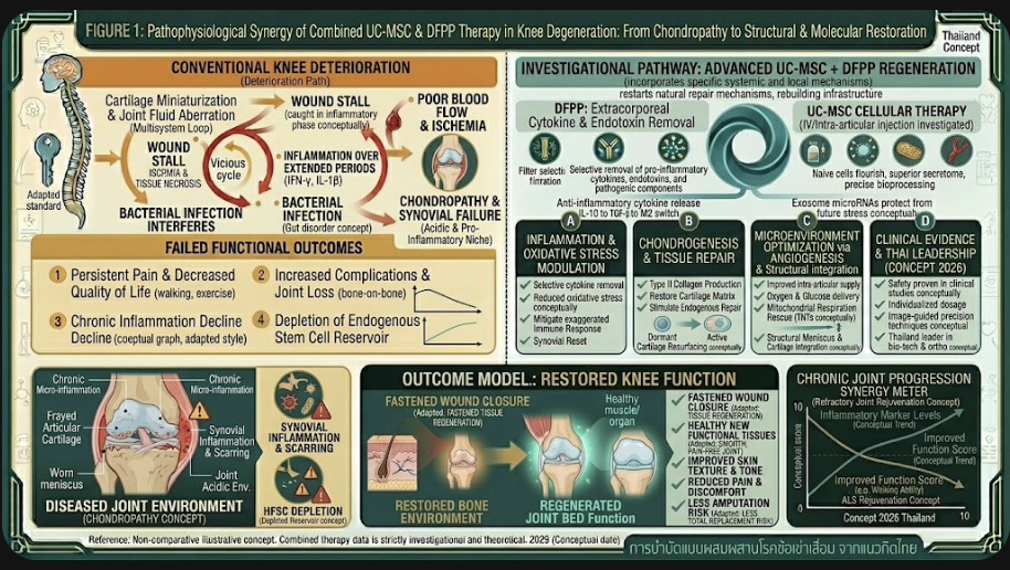 Figure 1: Mechanism of Chondrogenesis and Synovial Reset