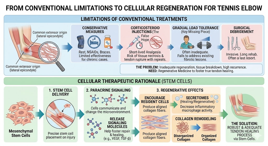 Figure 2: Regenerative medicine Thailand transforms tennis elbow treatment