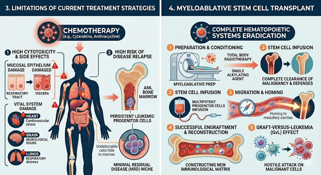 Figure 2: Stem Cell Transplant for the Treatment of Acute Myeloid Leukemia