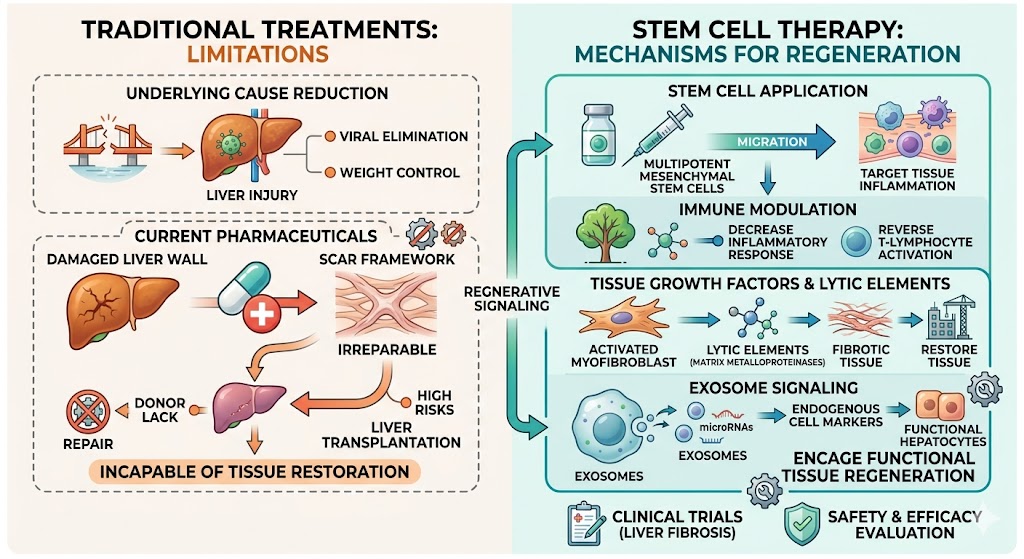 Figure 2: Limitations of conventional invention and Stem Cell Therapy