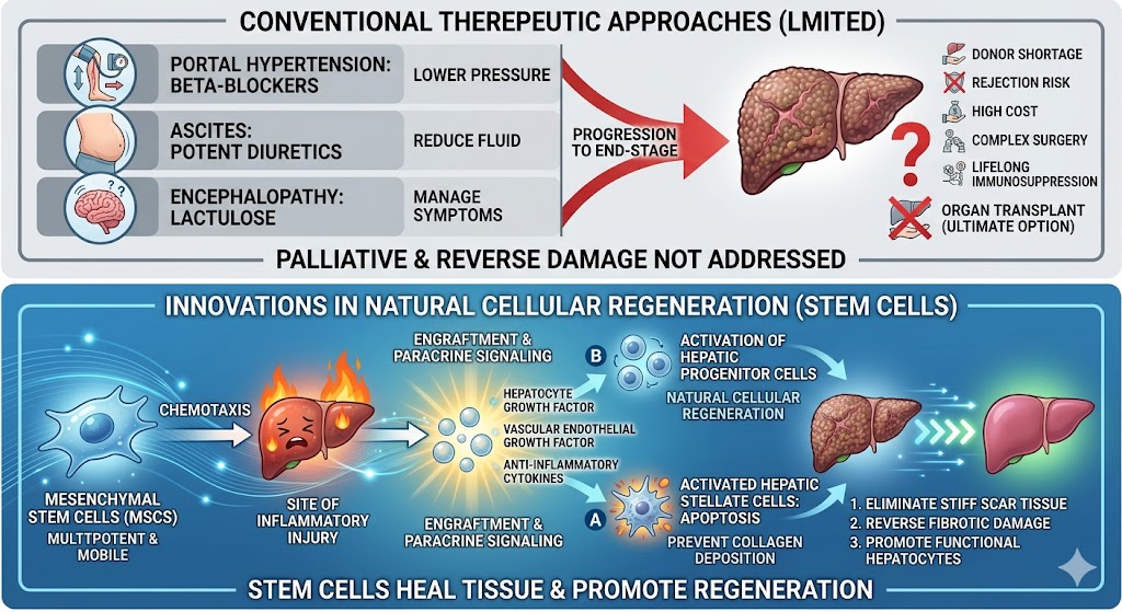 Figure 2: Innovations in Natural Cellular Regeneration