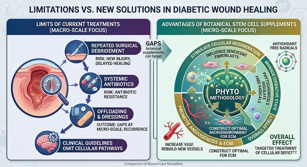 Figure 2: Advantages of stem cell therapy with Botanical Stem Cell Supplements