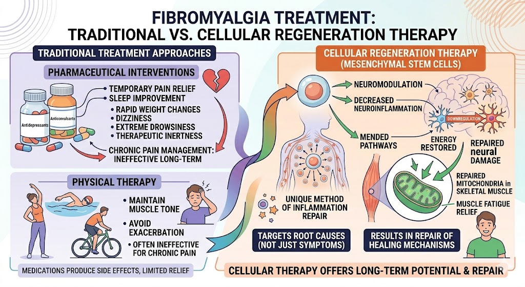 Figure 2: Traditional Invention compared with Cellular regeneration therapy